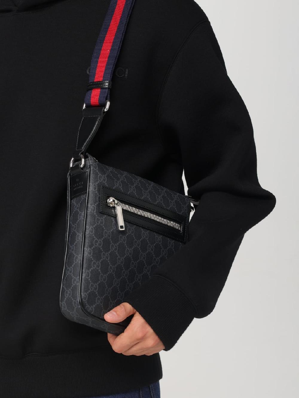 Giglio Borsa GG Gucci in tessuto GG Supreme Vendite Flash