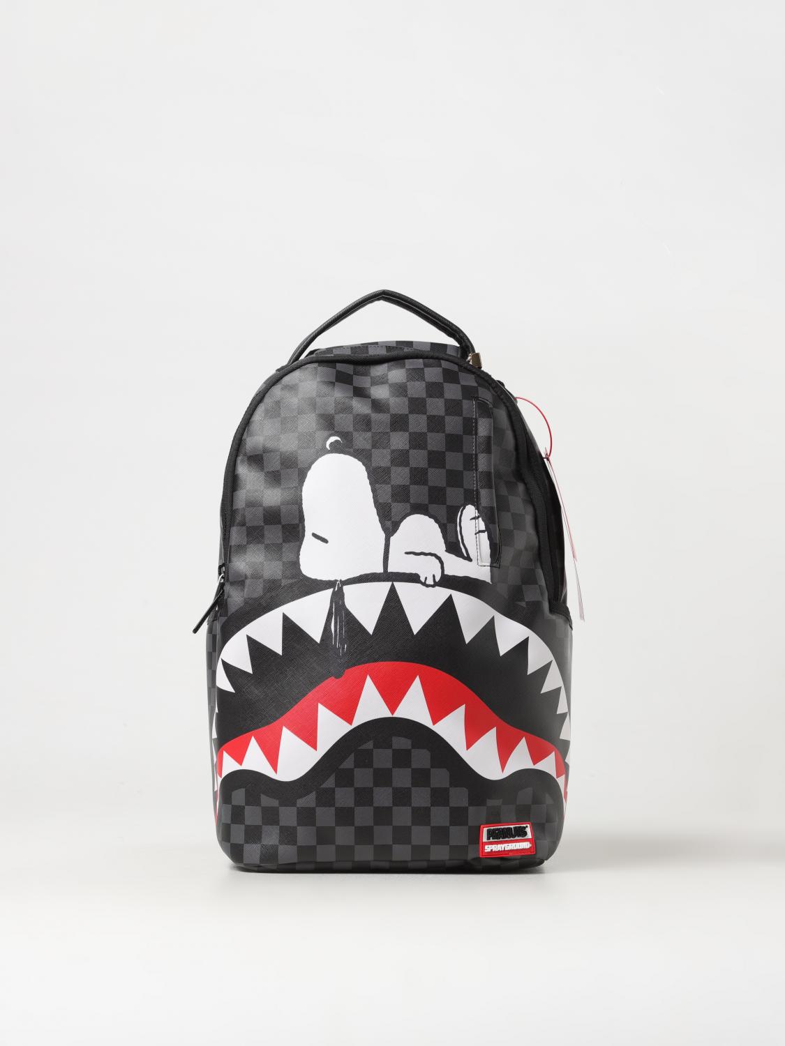 Giglio Zaino Snoopy Chilling Sprayground in cotone spalmato saffiano stampato Offerta speciale