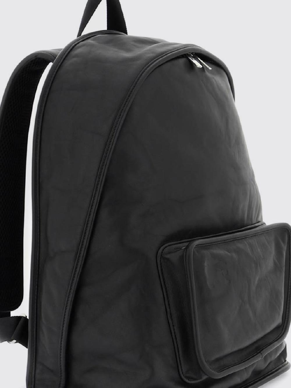 Giglio Zaino Shield Burberry in pelle increspata Black Friday
