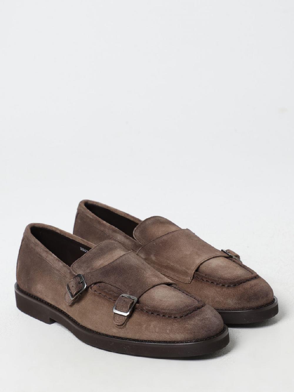 Giglio Monk Strap Doucal's in camoscio Offerta migliore