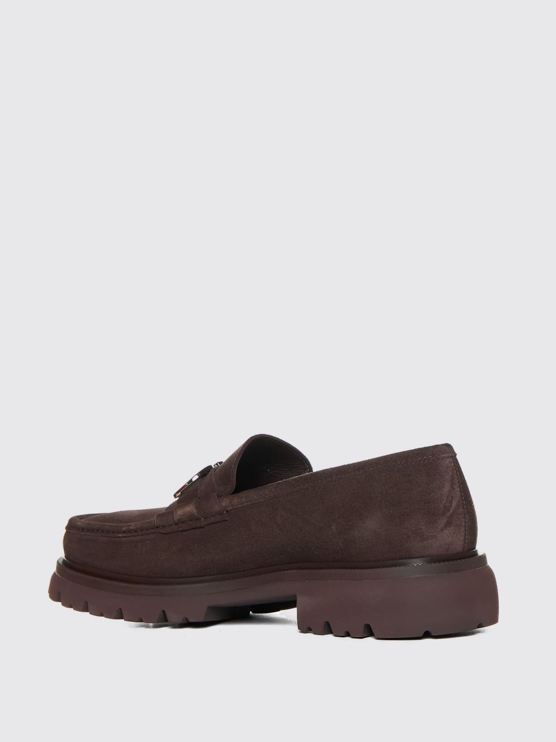Giglio Mocassino Gancini Ferragamo in camoscio Offerte stagionali