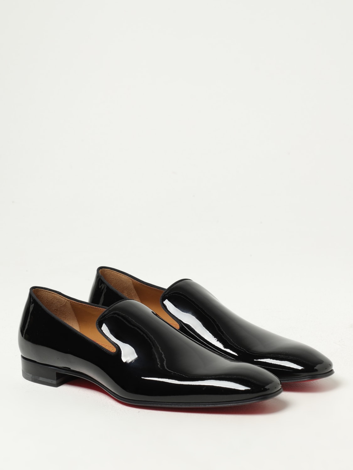 Giglio Mocassino Christian Louboutin in vernice Latest stili