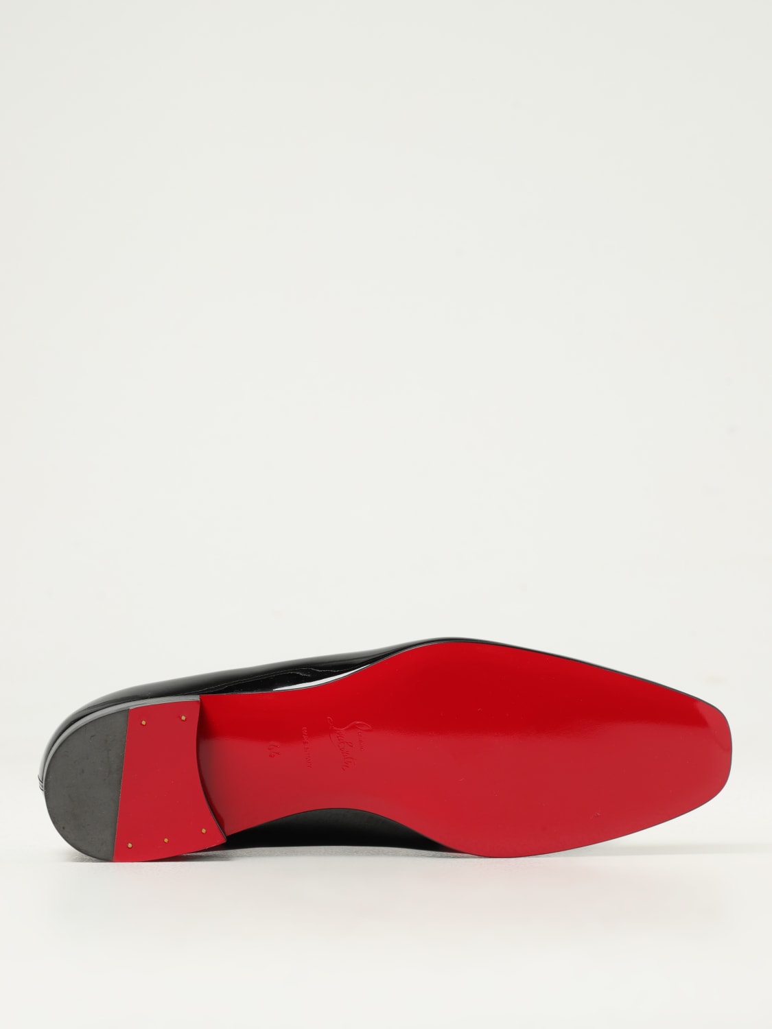 Giglio Mocassino Christian Louboutin in vernice Latest stili