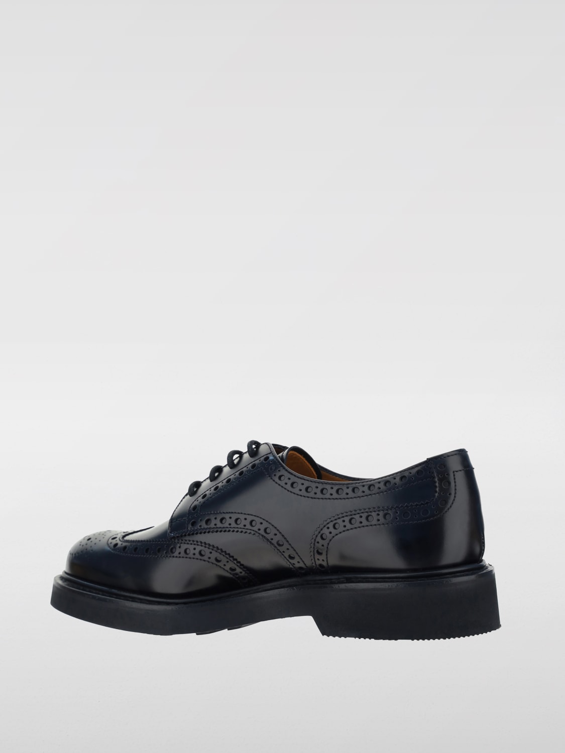 Giglio Derby Church's in pelle spazzolata con motivo brogue Enormi sconti