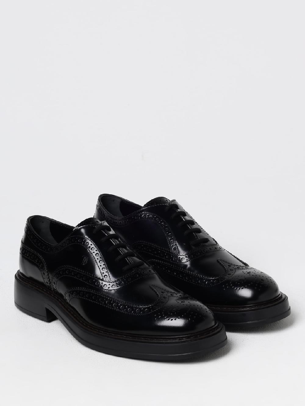 Giglio Derby Tod's in pelle spazzolata con motivo brogue 50% di sconto con spedizione gratuita