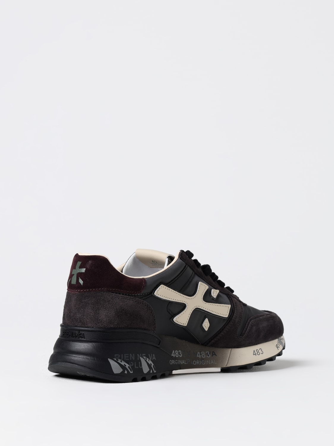 Giglio Sneakers Mick Premiata in nylon e camoscio Italia