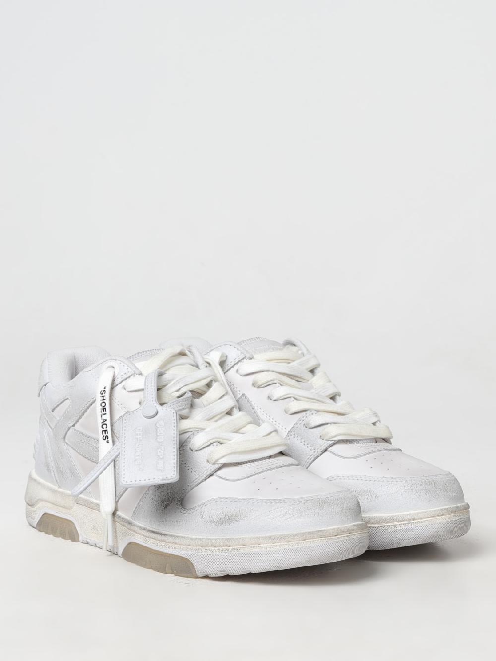 Giglio Sneakers Out Of Office Off-White in pelle used In Linea