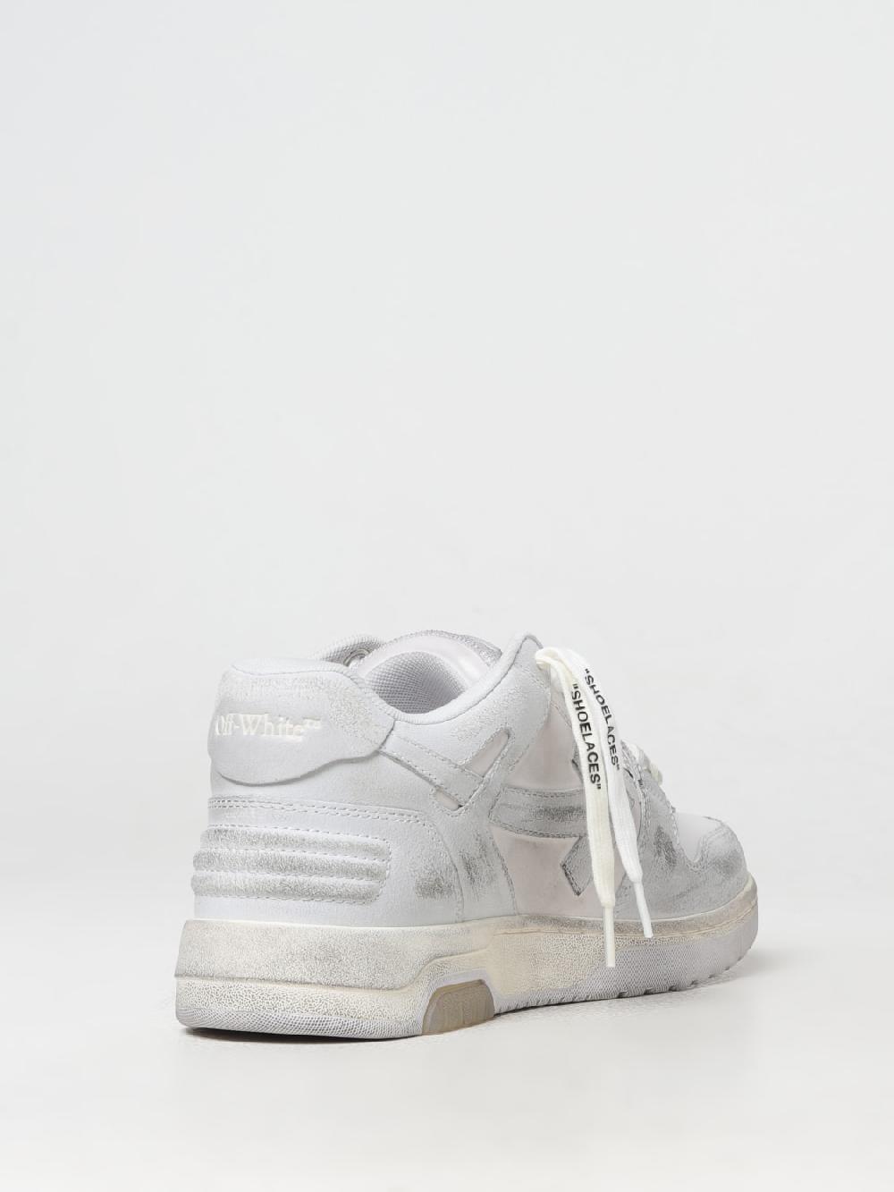 Giglio Sneakers Out Of Office Off-White in pelle used In Linea