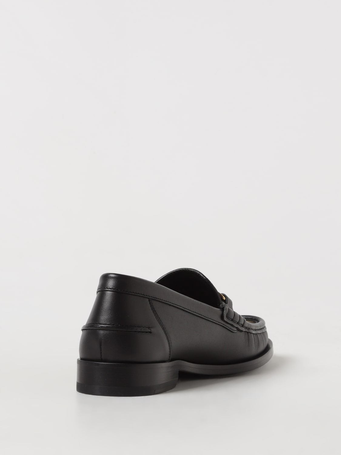 Giglio Mocassino Fendi in pelle e tessuto con monogram FF jacquard Spedizione Gratuita