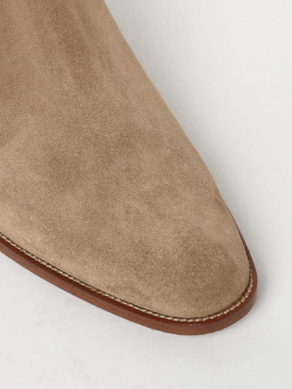 Giglio Stivaletto Wyatt Saint Laurent in camoscio Offerta