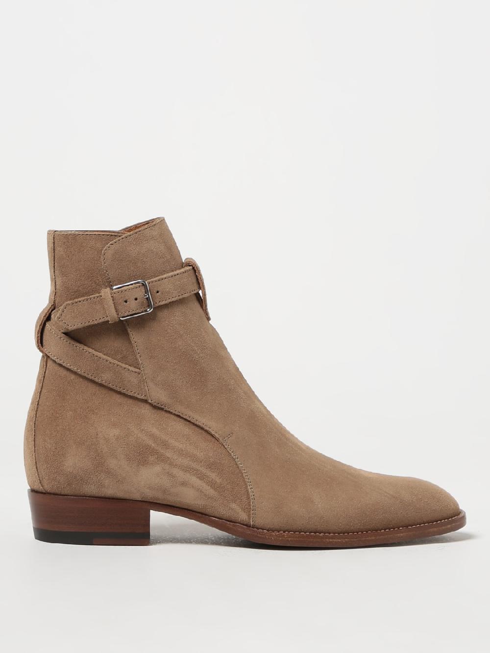 Giglio Strivaletto Wyatt Saint Laurent in camoscio Online
