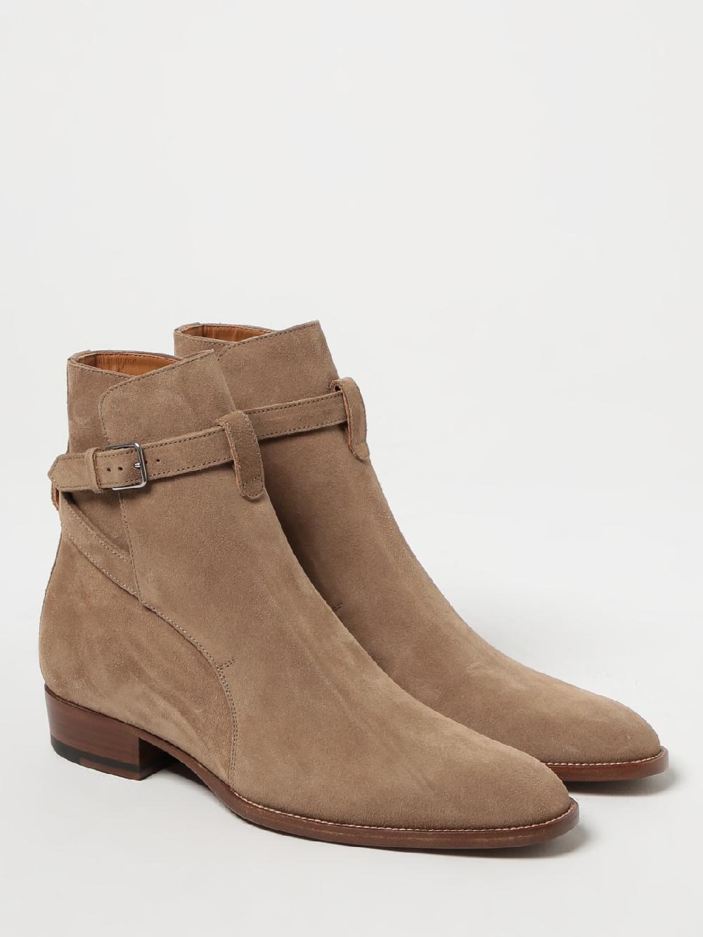 Giglio Strivaletto Wyatt Saint Laurent in camoscio Online