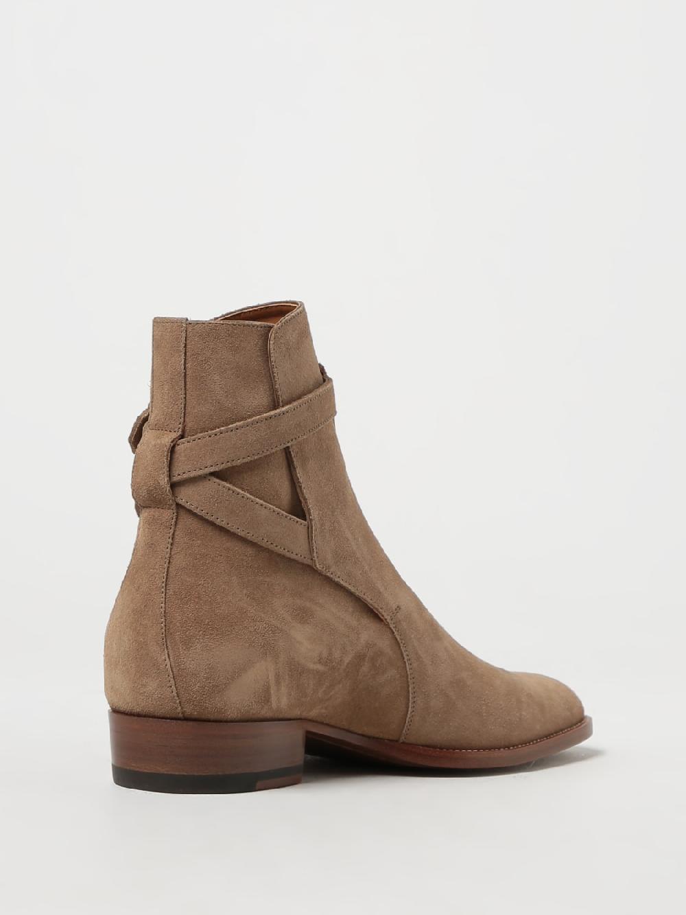 Giglio Strivaletto Wyatt Saint Laurent in camoscio Online