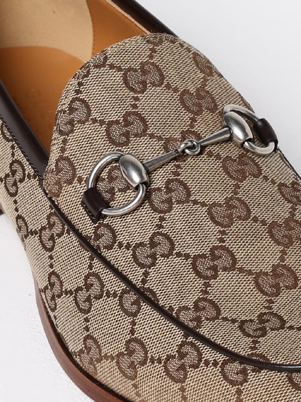 Giglio Mocassino Gucci in tessuto GG Supreme Hotsell