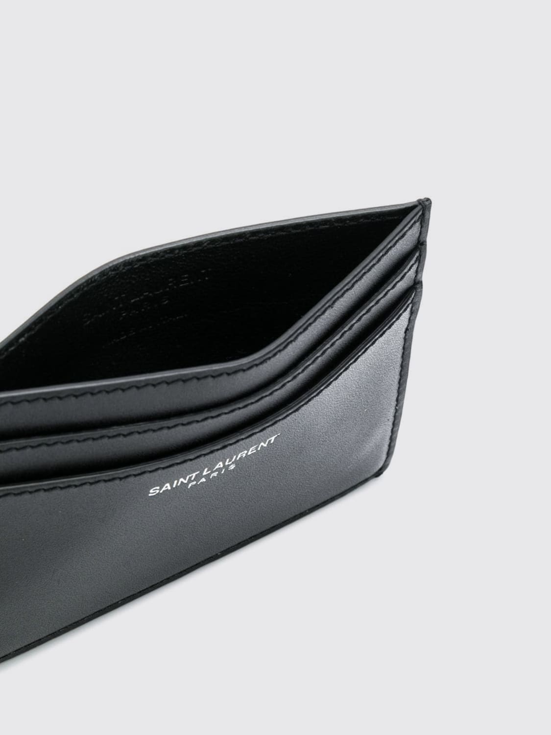 Giglio Portacarte di credito Saint Laurent in pelle Enormi risparmi