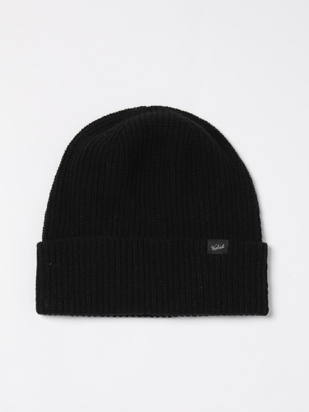 Giglio Cappello Woolrich in lana vergine a coste Sconti VIP