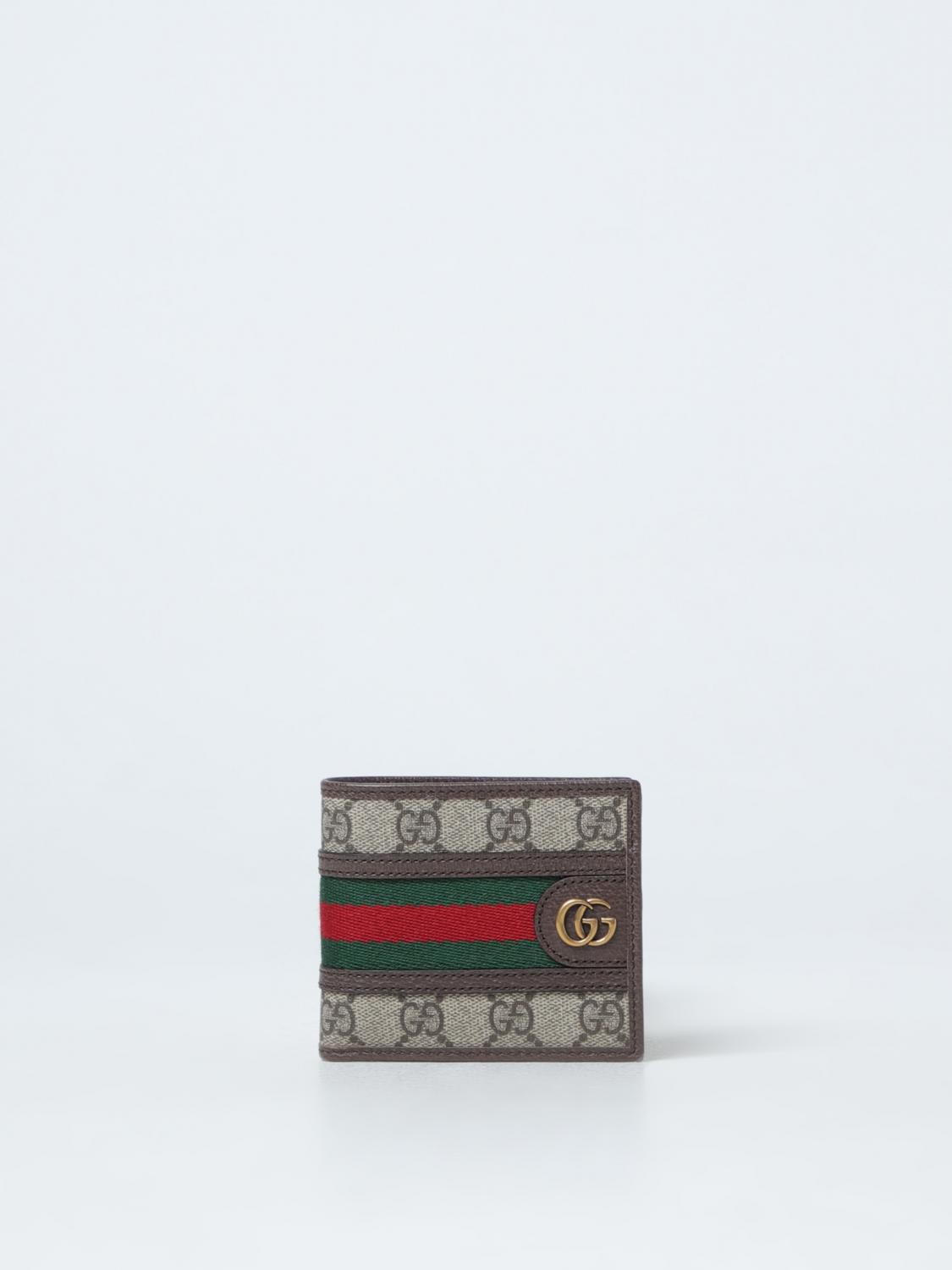 Giglio Portafoglio Ophidia Gucci in tessuto GG Supreme e pelle a grana Offerta settimanale