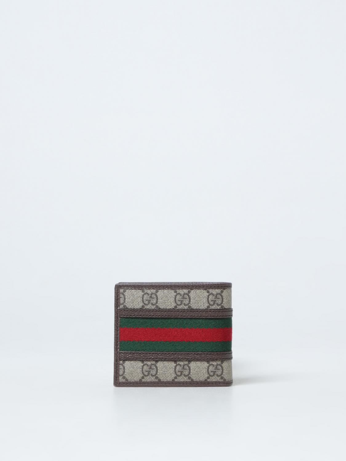 Giglio Portafoglio Ophidia Gucci in tessuto GG Supreme e pelle a grana Offerta settimanale