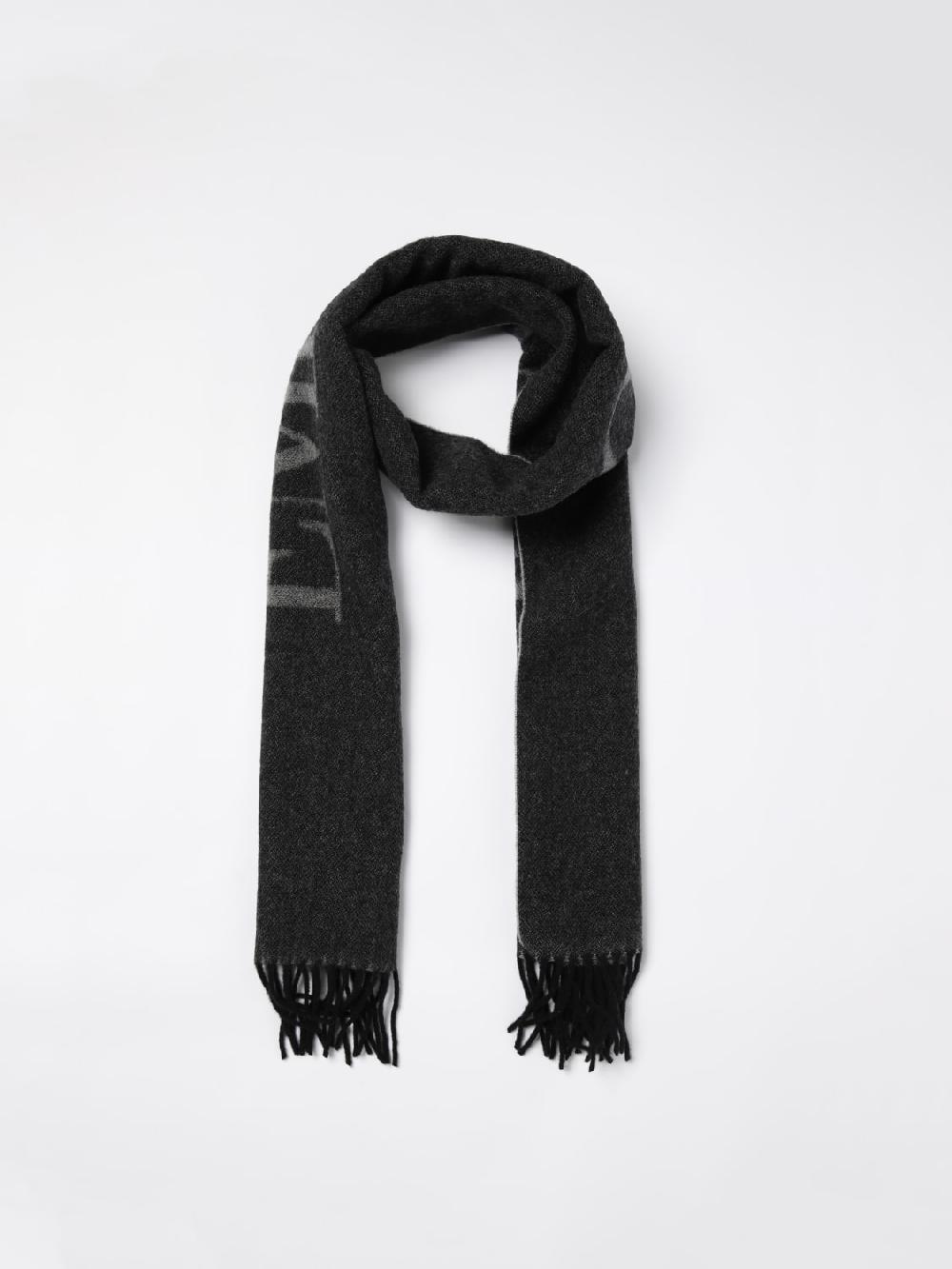 Giglio Sciarpa Emporio Armani in lana con logo jacquard Latest stili
