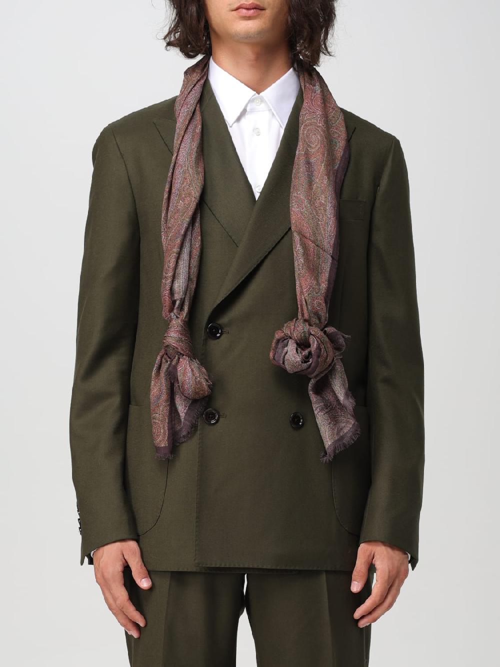 Giglio Sciarpa Paisley Etro in modal e cashmere jacquard Discount Store per i nuovi prodotti