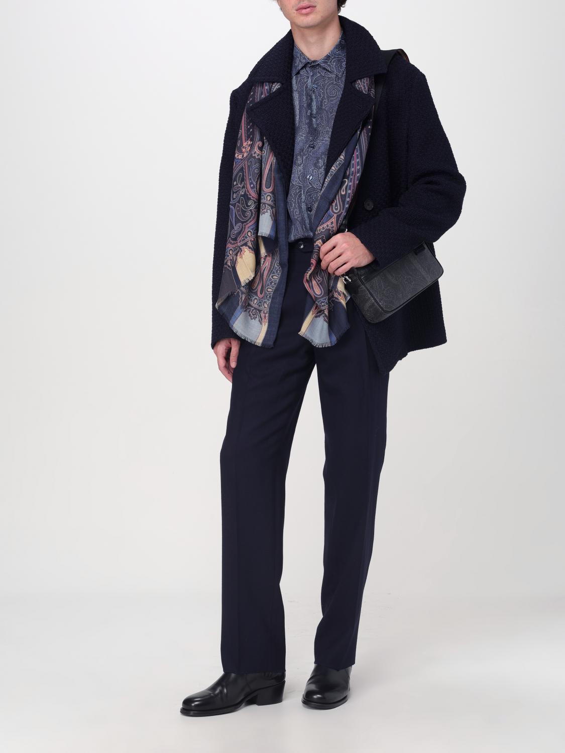 Giglio Sciarpa Etro in lana e seta con Paisley jacquard Enormi sconti