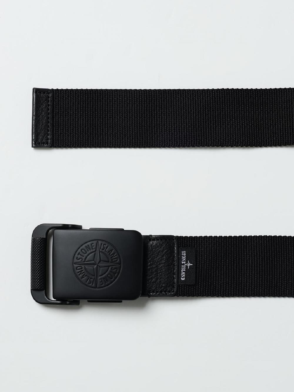 Giglio Cintura 94873 Compass Stone Island in nylon In vendita