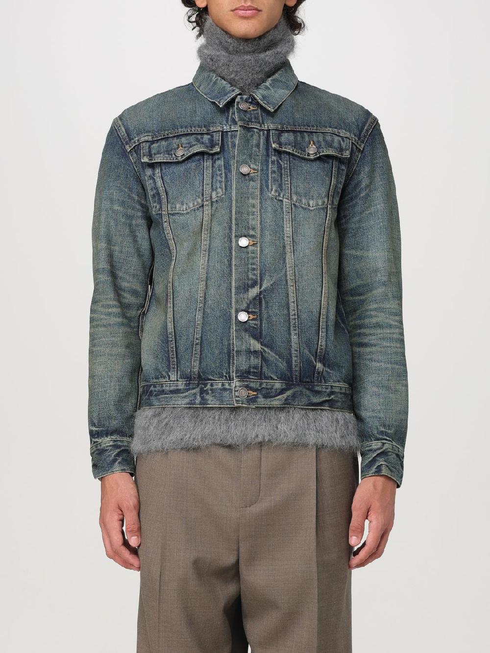 Giglio Giubbotto Saint Laurent in denim Negozio