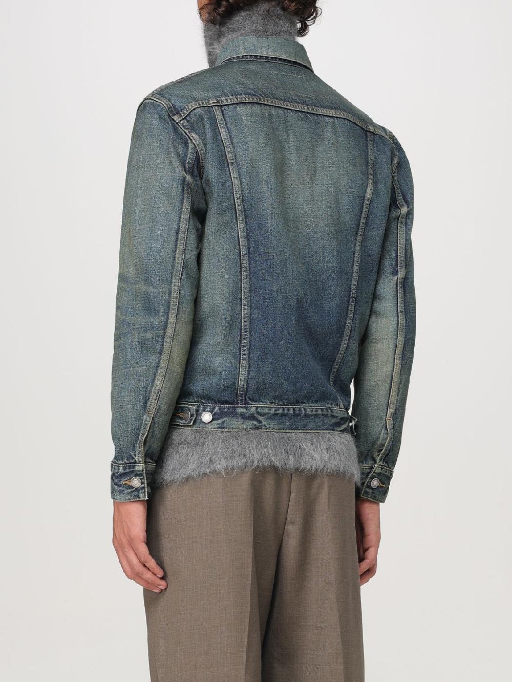 Giglio Giubbotto Saint Laurent in denim Negozio
