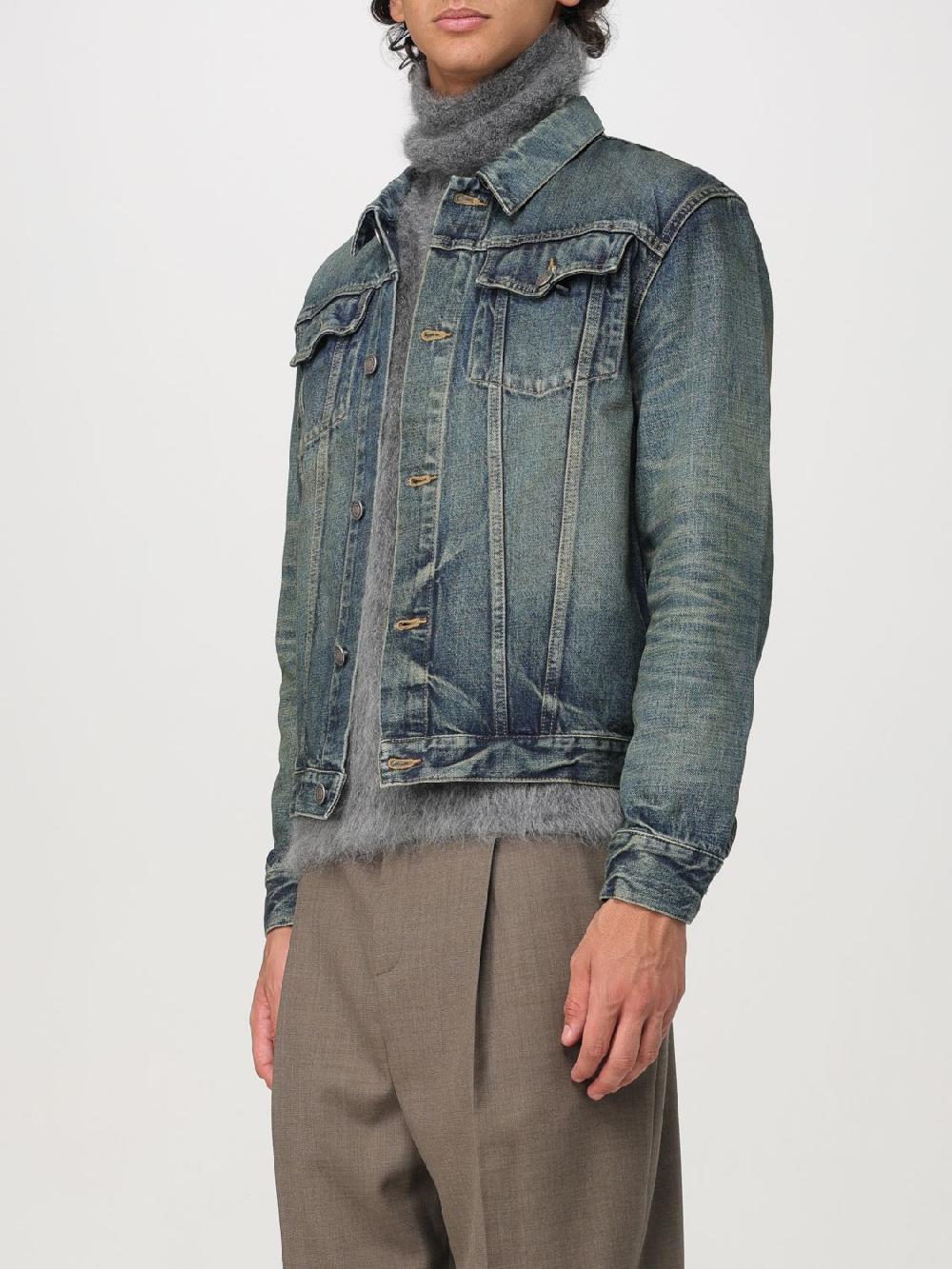 Giglio Giubbotto Saint Laurent in denim Negozio