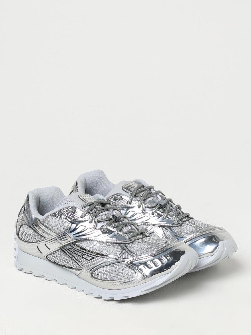 Giglio Sneakers Orbit Bottega Veneta in mesh e pelle sintetica laminata Offerta speciale