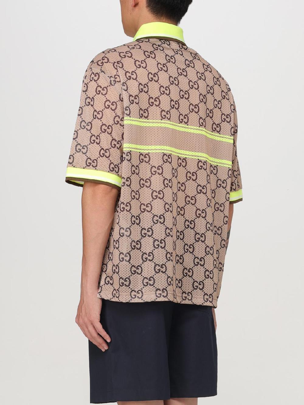Giglio Giacca Gucci in nylon con monogramm all-over Vendite stagionali