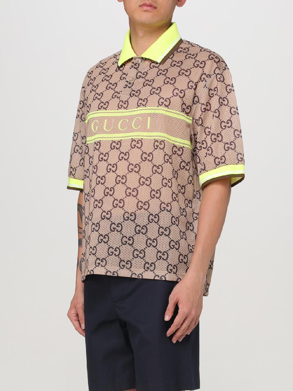 Giglio Giacca Gucci in nylon con monogramm all-over Vendite stagionali