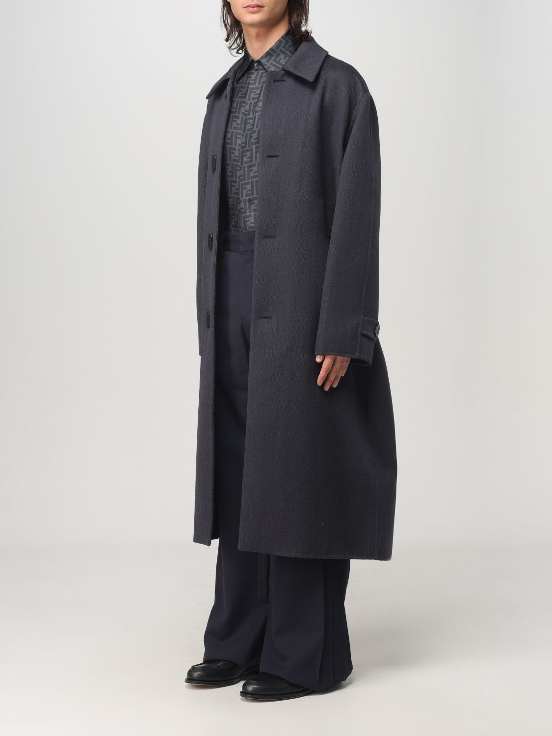 Giglio Cappotto Fendi in lana vergine Cyber Monday