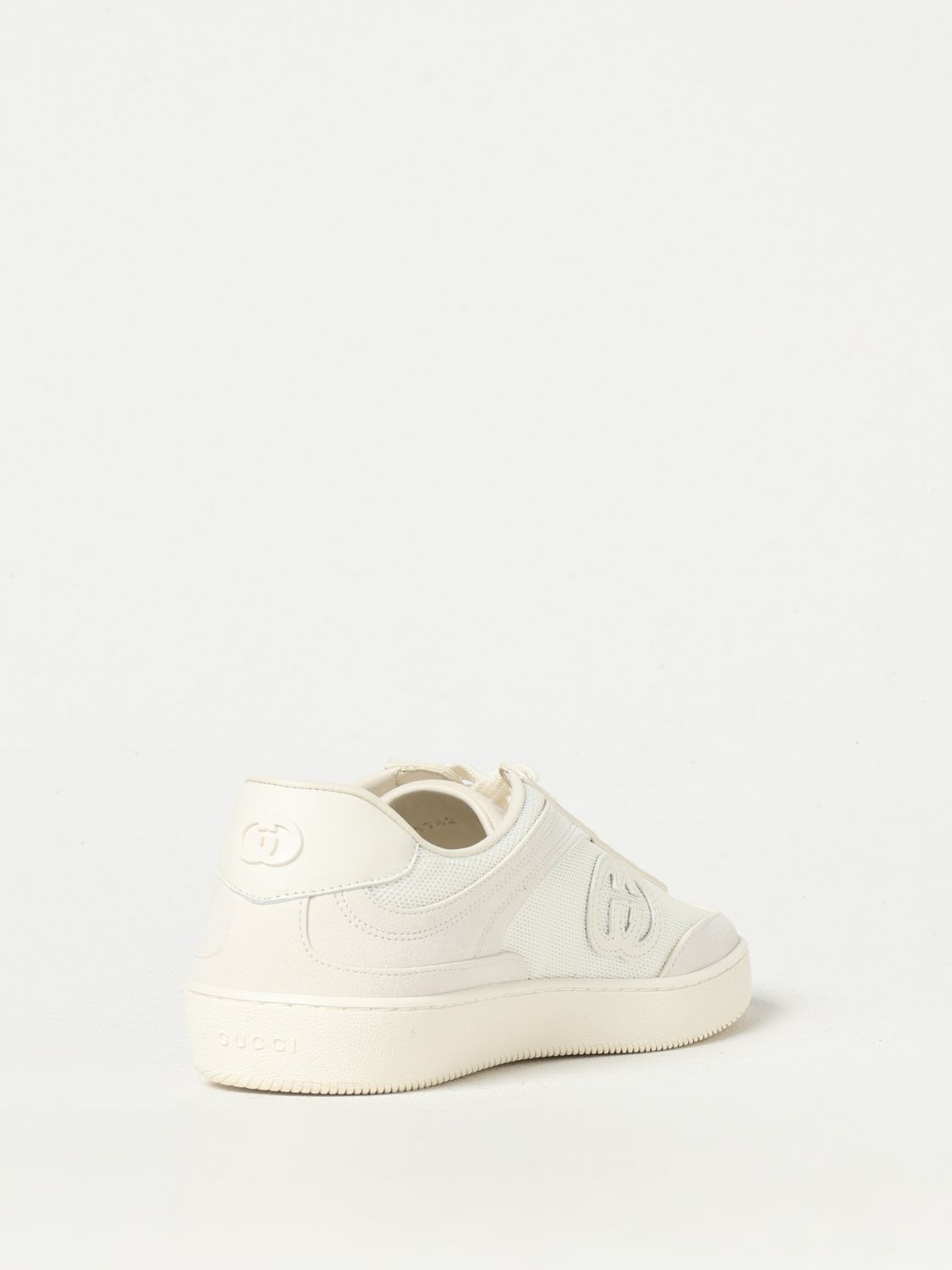 Giglio Sneakers GG Gucci in camoscio e mesh Vendita calda