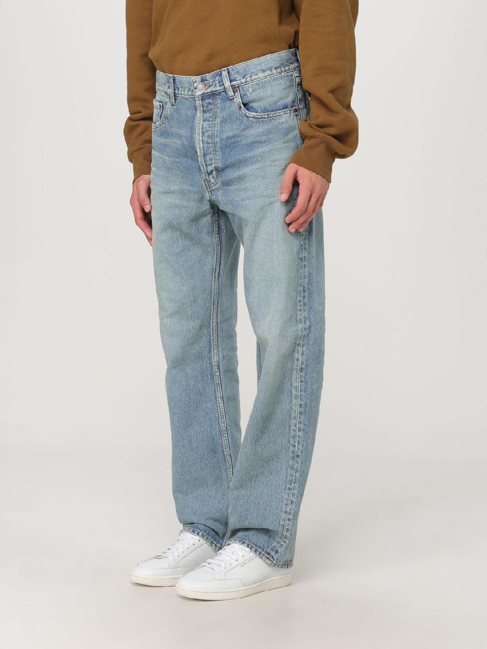 Giglio Jeans Saint Laurent in denim di cotone Latest fashion