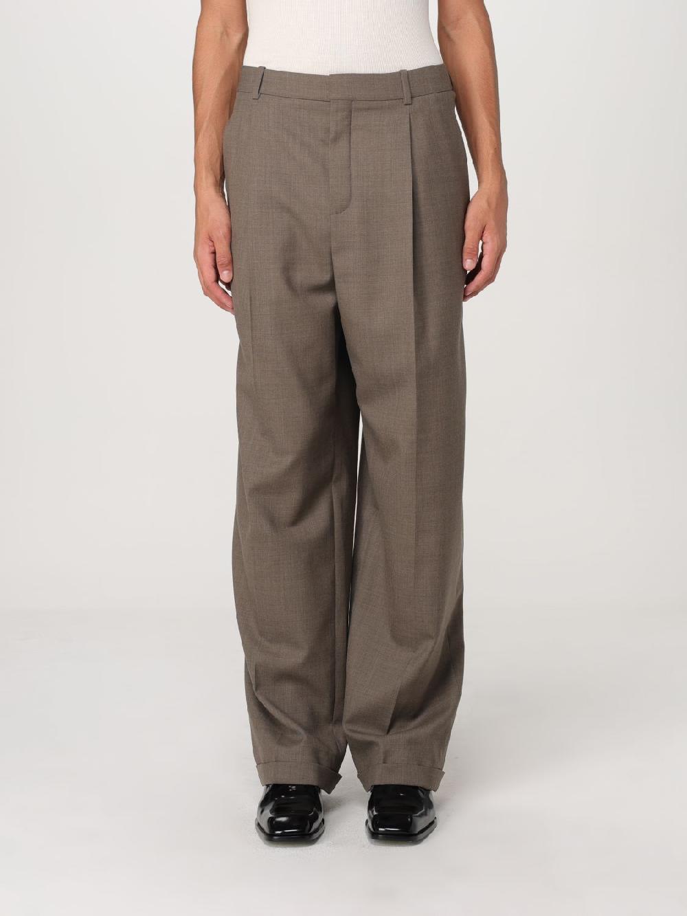 Giglio Pantalone Saint Laurent in lana con pinces Lightning offer