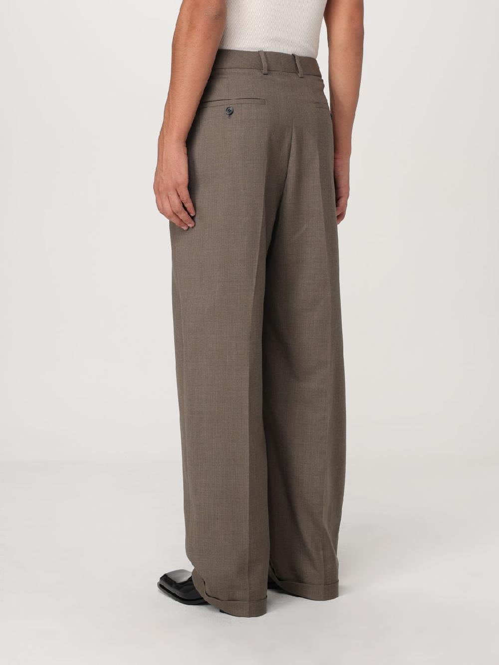 Giglio Pantalone Saint Laurent in lana con pinces Lightning offer