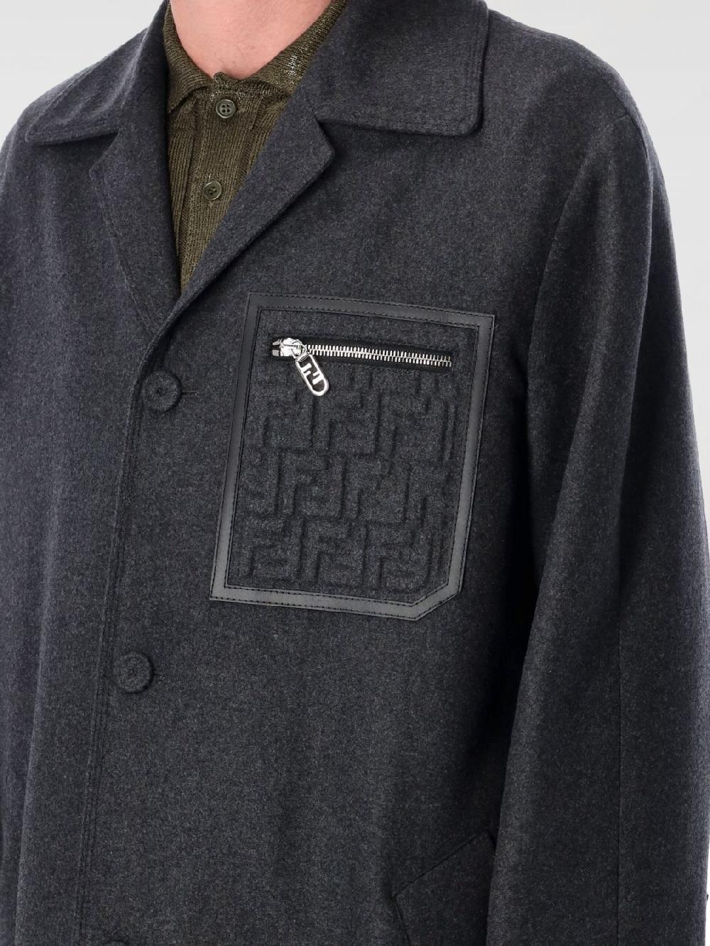 Giglio Cappotto Fendi in feltro Bestseller