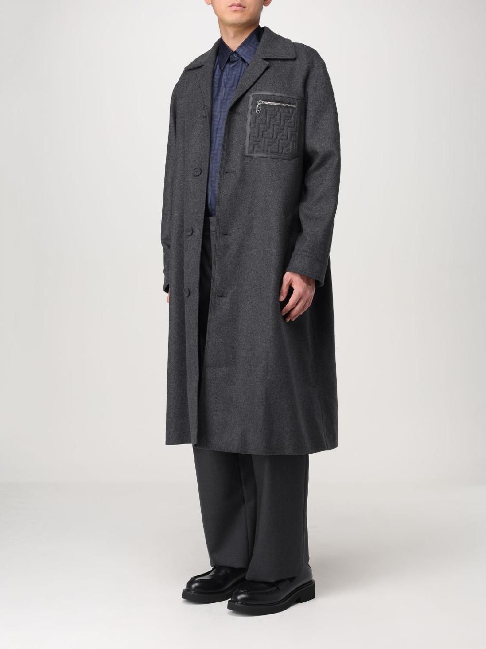Giglio Cappotto Fendi in feltro Bestseller