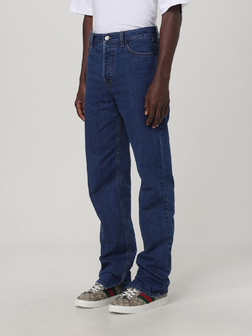 Giglio Jeans Gucci in denim di cotone Sconti VIP