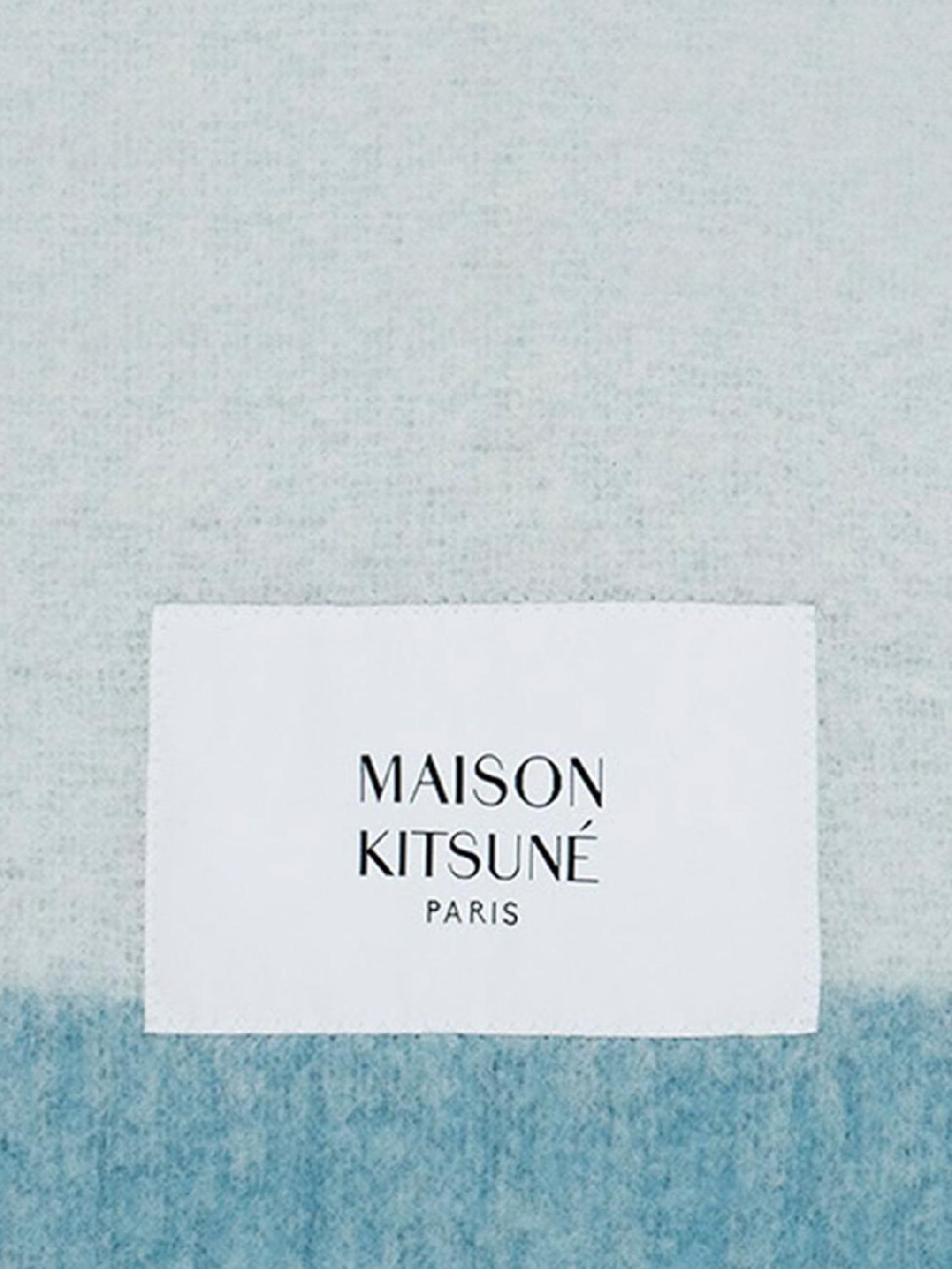 Giglio Sciarpa Kitsunè in lana di alpaca a righe jacquard Fino al 65% di sconto