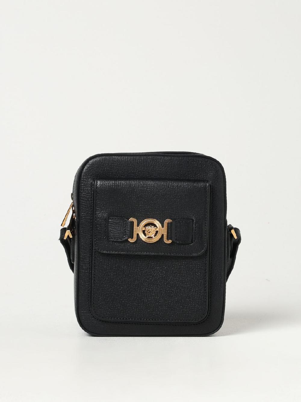 Giglio Borsa Biggie Versace in pelle con Medusa Versace Solo un giorno rimasto