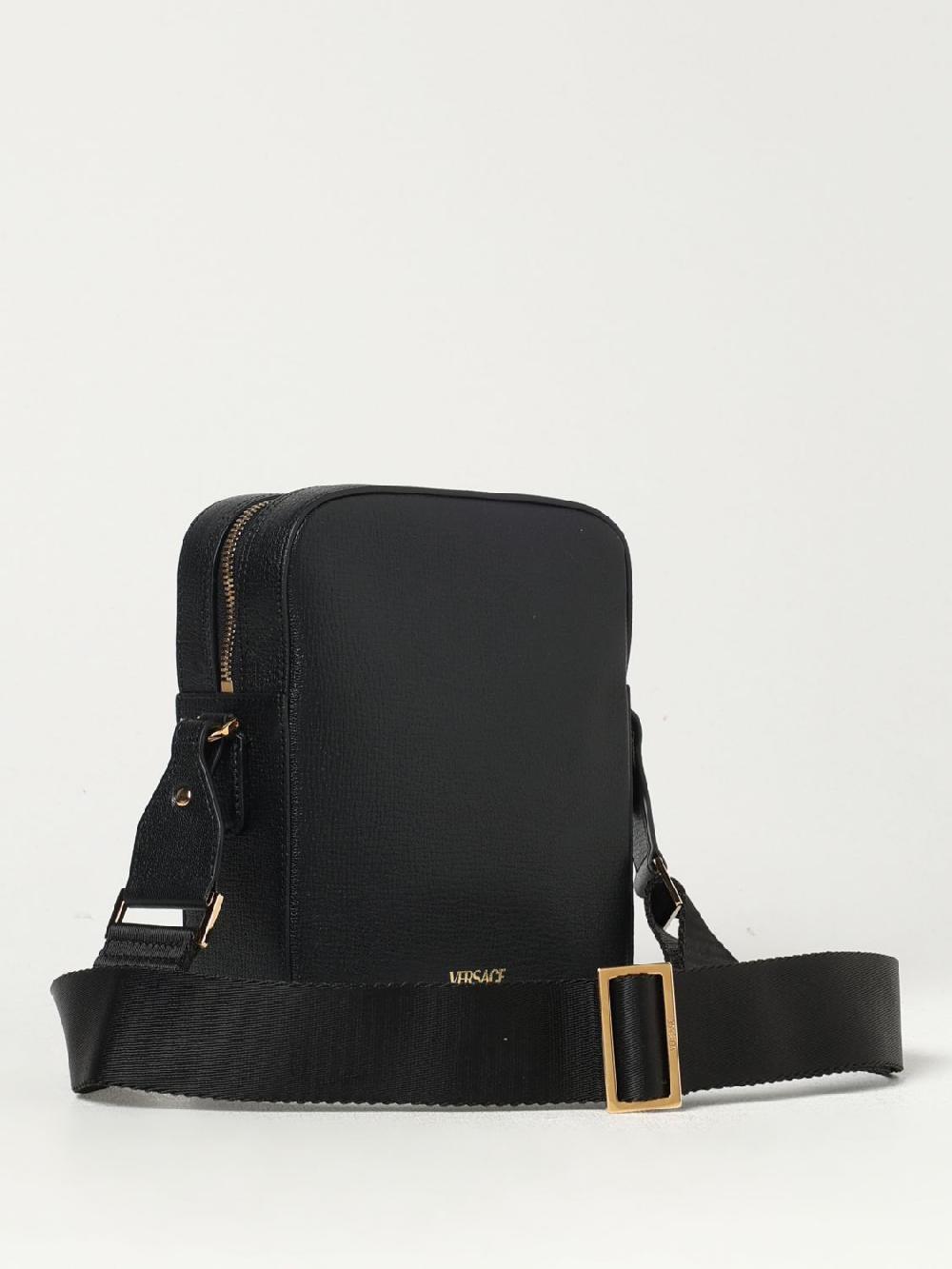 Giglio Borsa Biggie Versace in pelle con Medusa Versace Solo un giorno rimasto