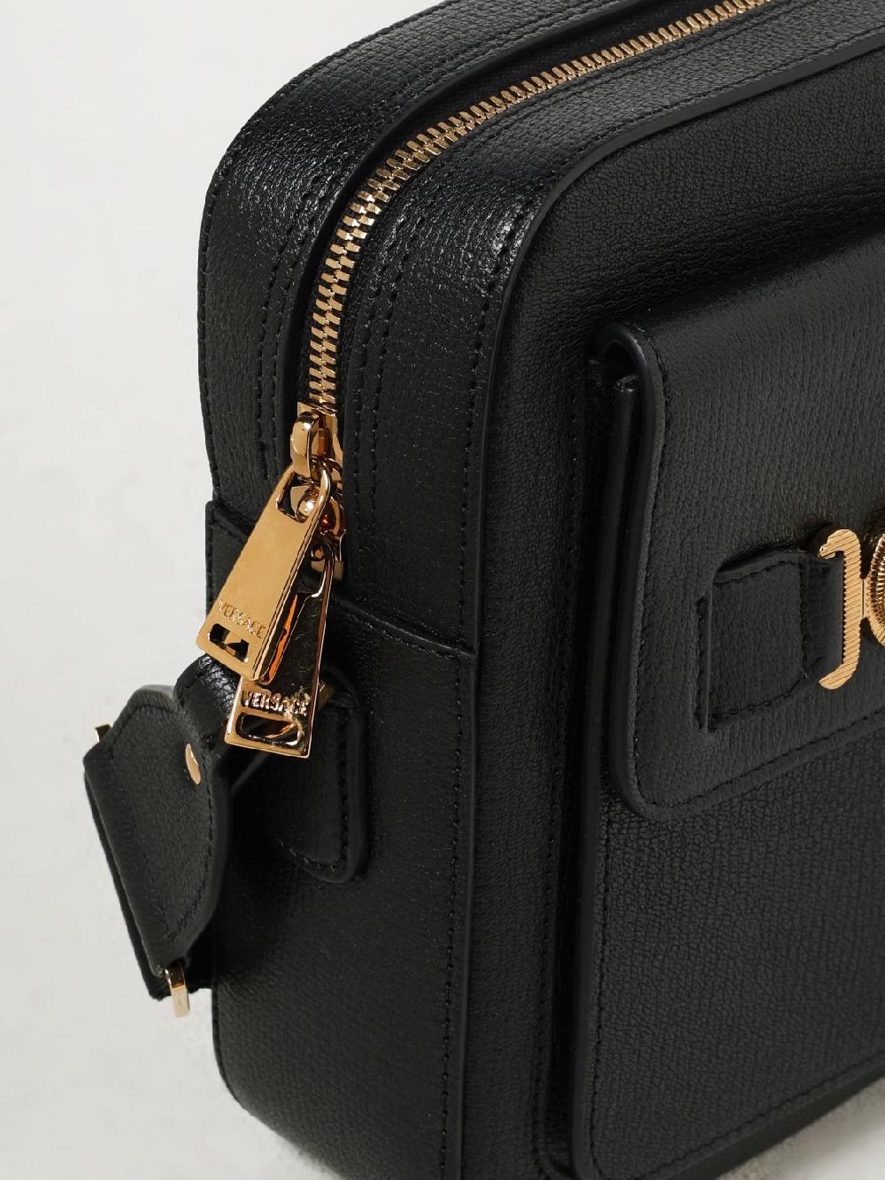 Giglio Borsa Biggie Versace in pelle con Medusa Versace Solo un giorno rimasto