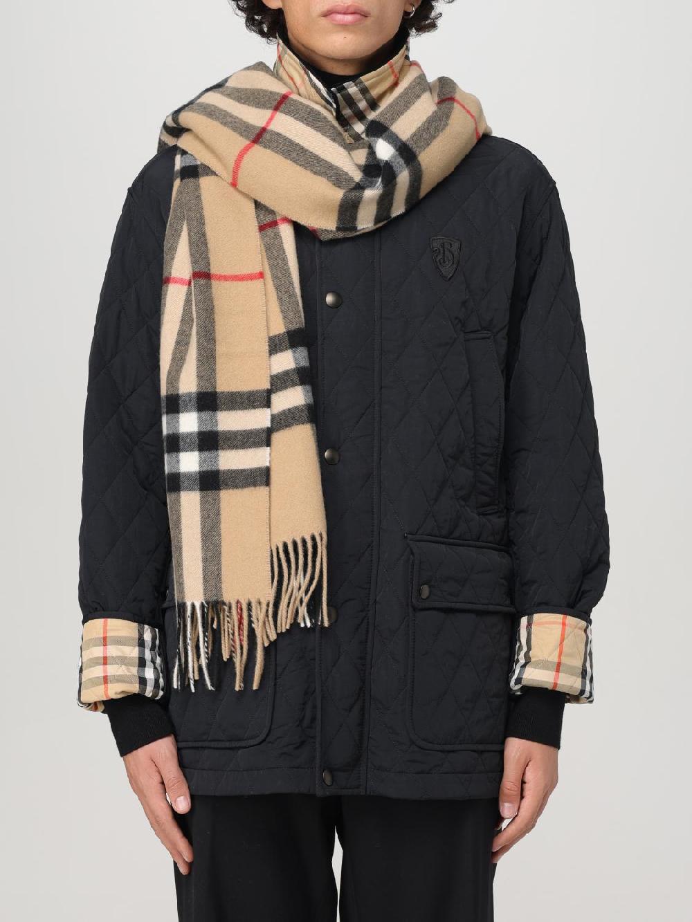 Giglio Sciarpa Vintage Check Burberry in cashmere jacquard Officina