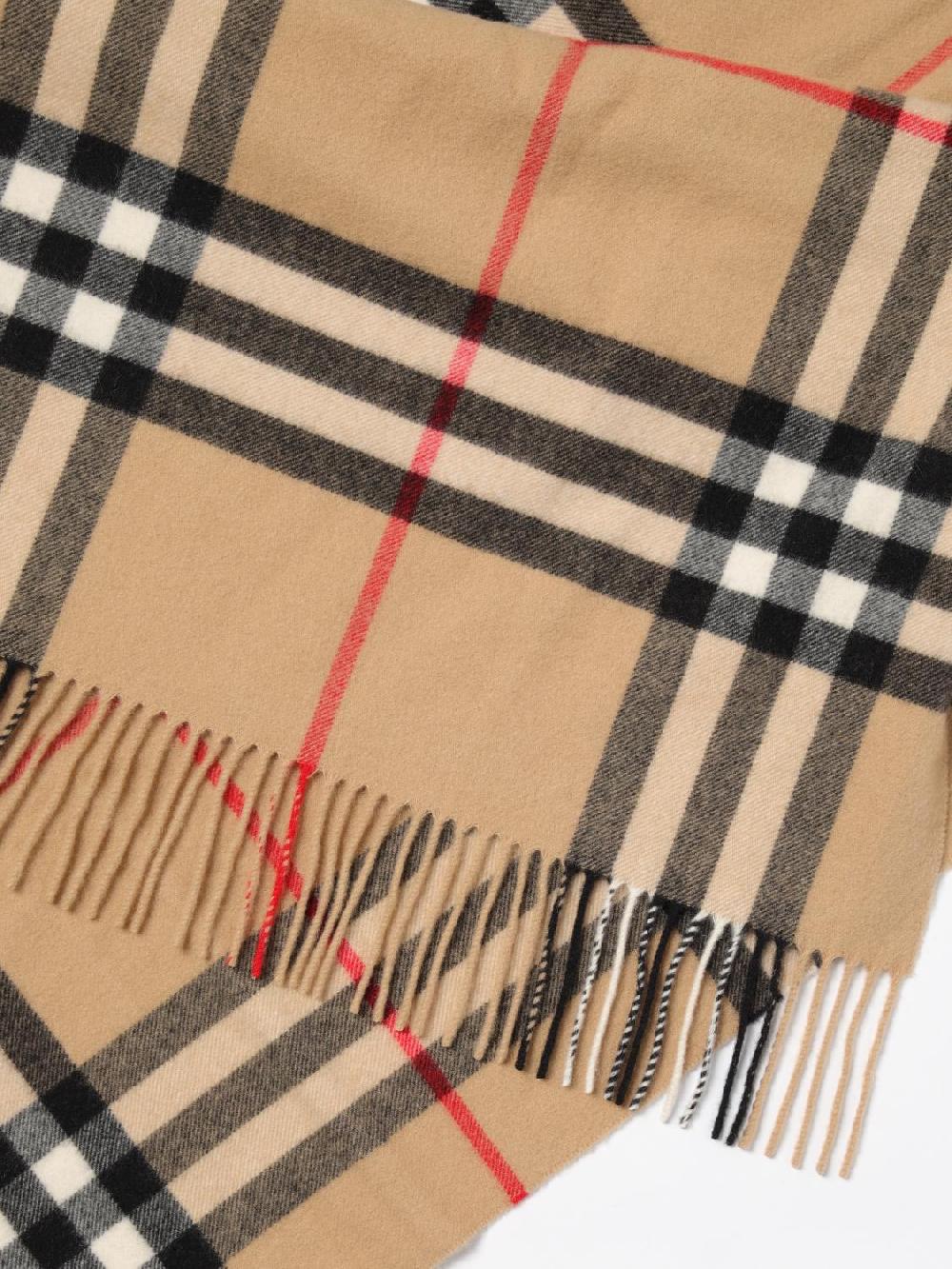 Giglio Sciarpa Vintage Check Burberry in cashmere jacquard Officina