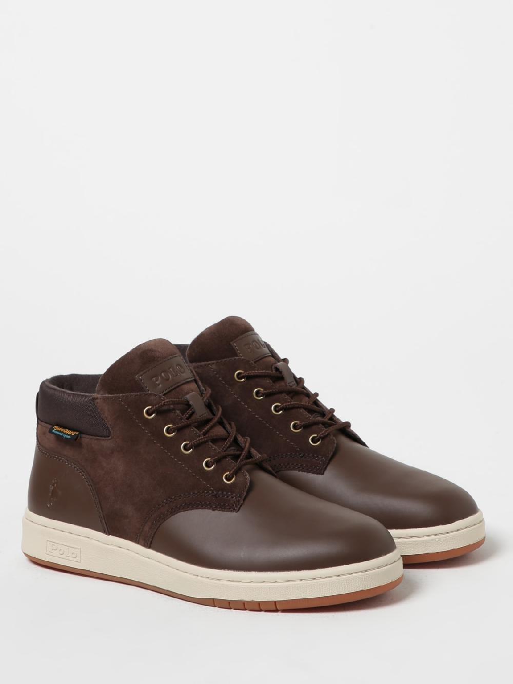 Giglio Sneakers Boot Polo Ralph Lauren in pelle Sconti questo mese