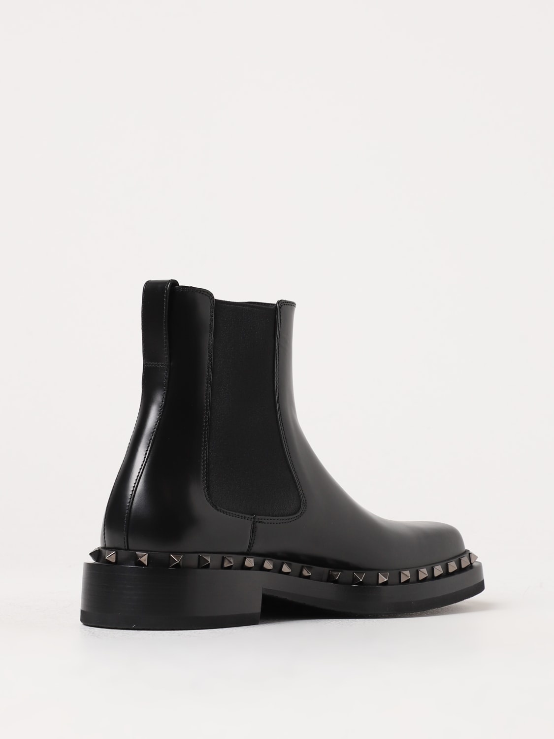Giglio Stivaletto Valentino Garavani in pelle con Studs Italia