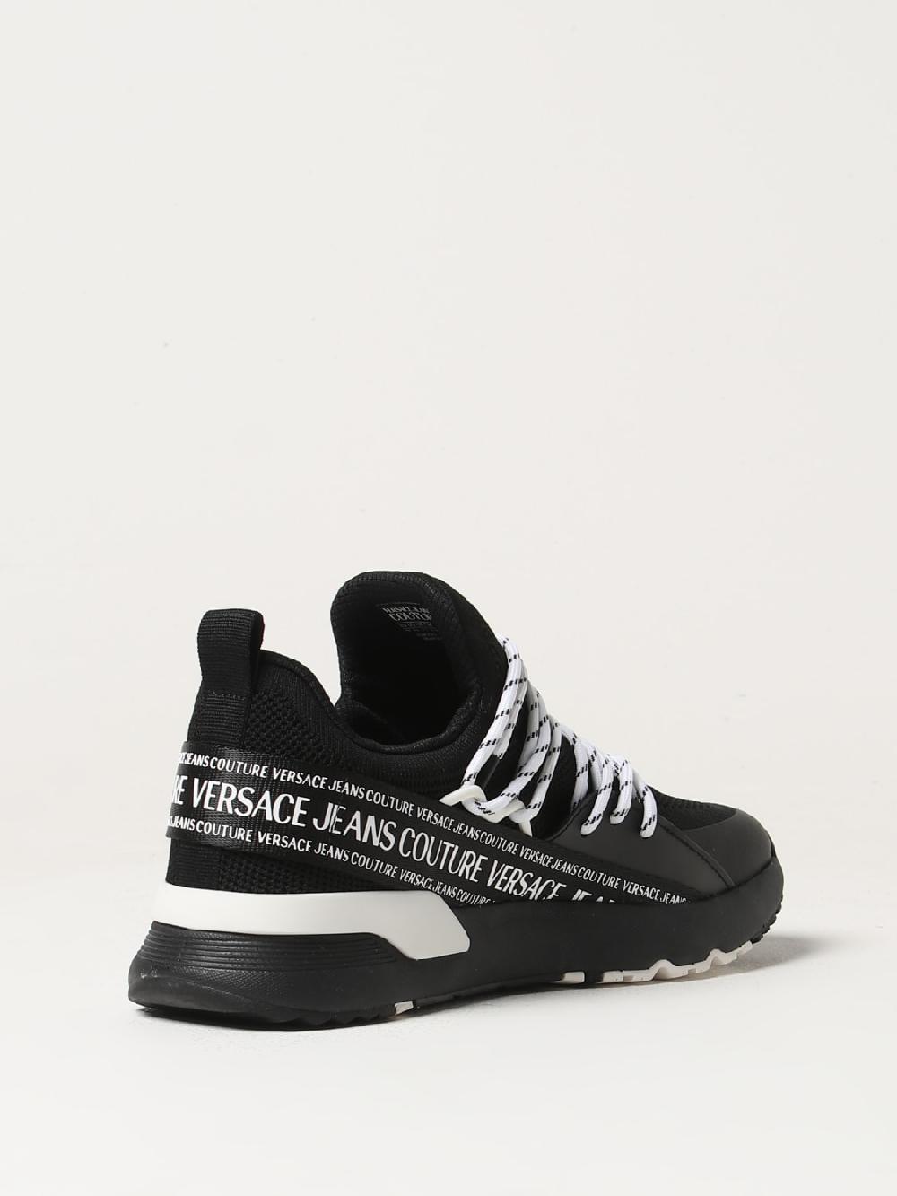 Giglio Sneakers Versace Jeans Couture in maglia con logo Spedizione Gratuita