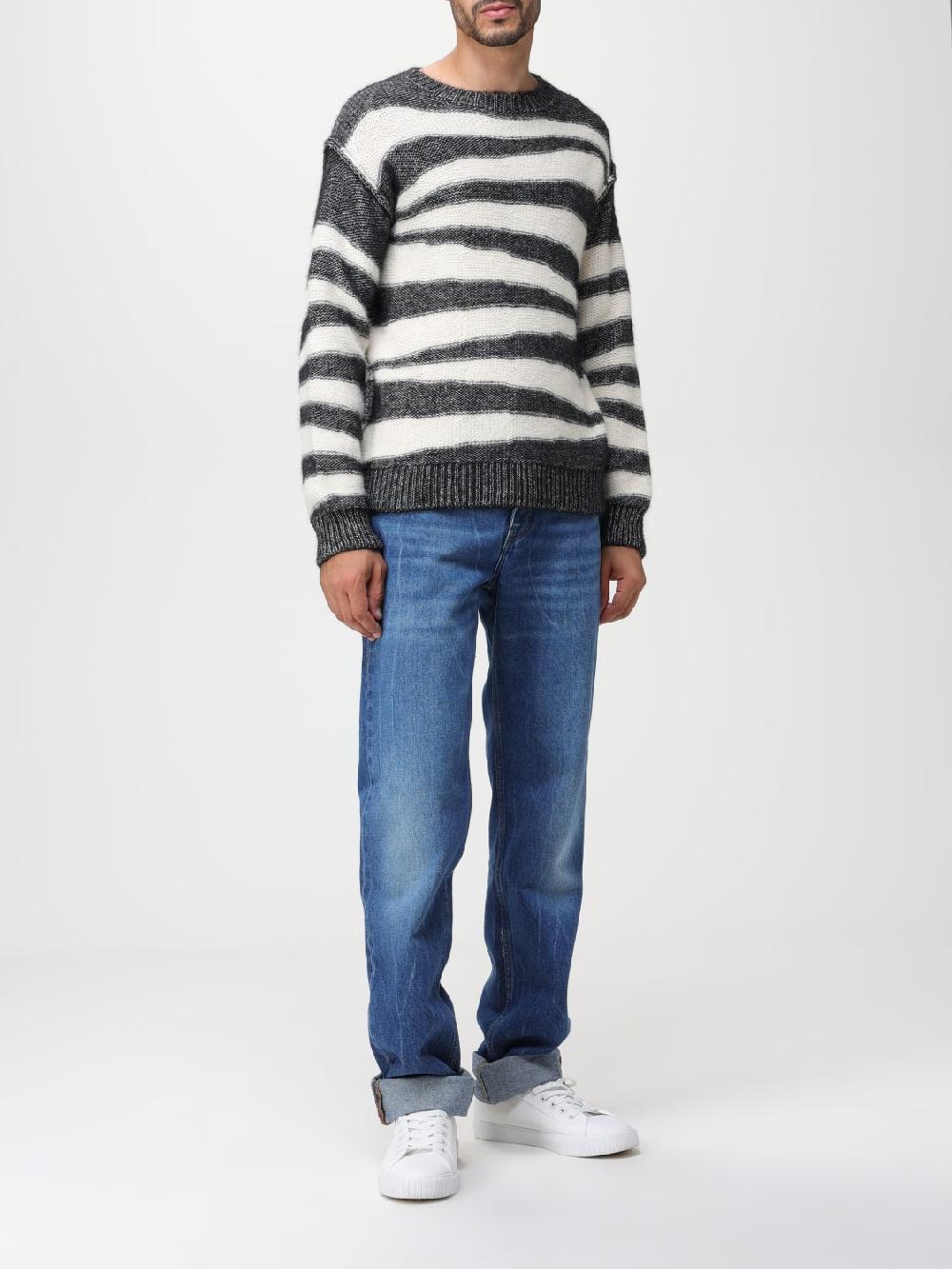 Giglio Maglione A.P.C. in cotone e lana d'Alpaca con motivo a righe Qualità Garantita